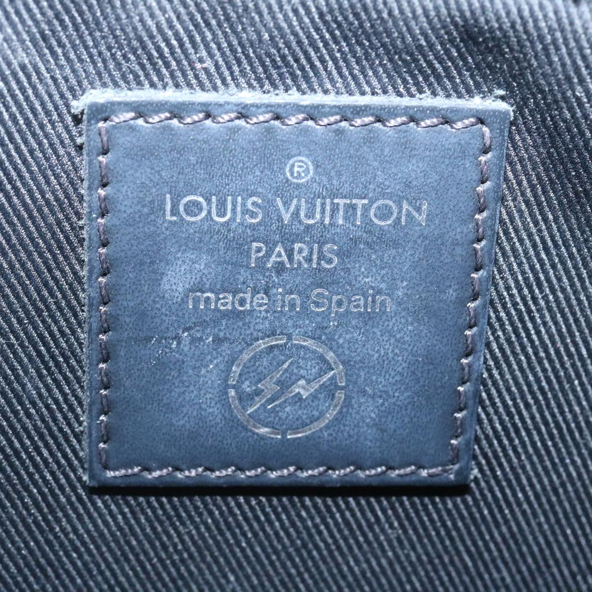 LOUIS VUITTON Monogram Eclipse Fragment iPhone Case M64433 LV Auth 29016