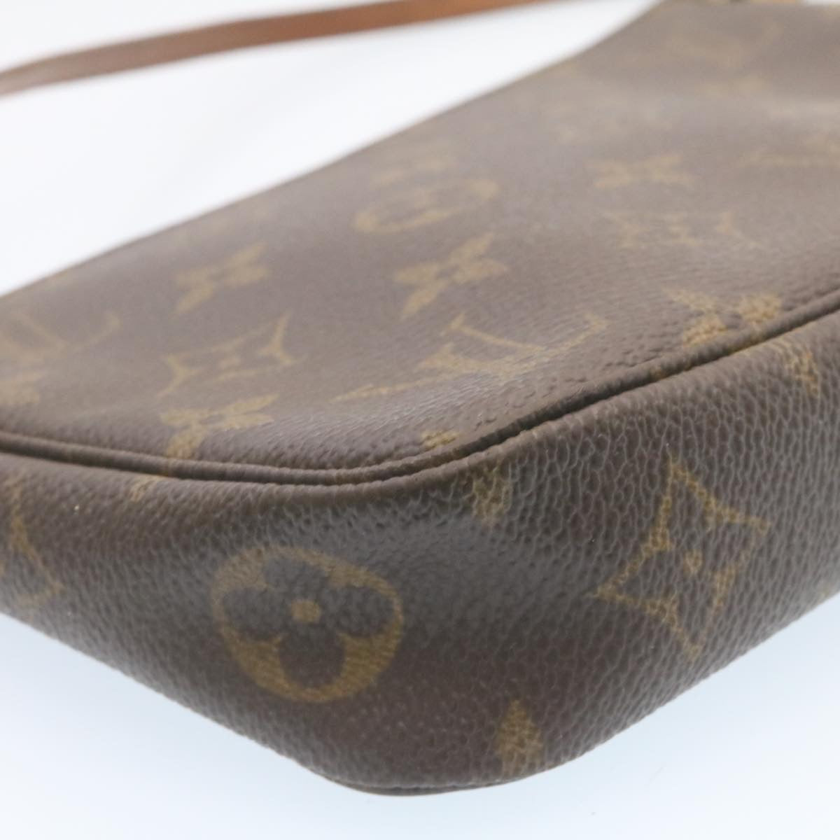 LOUIS VUITTON Monogram Pochette Accessoires Pouch M51980 LV Auth 29017