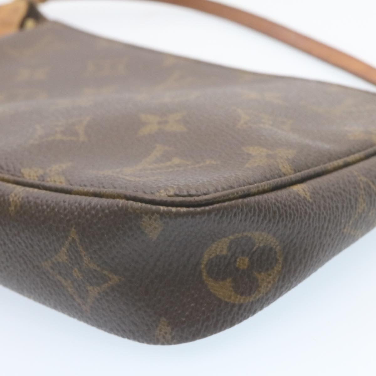 LOUIS VUITTON Monogram Pochette Accessoires Pouch M51980 LV Auth 29017