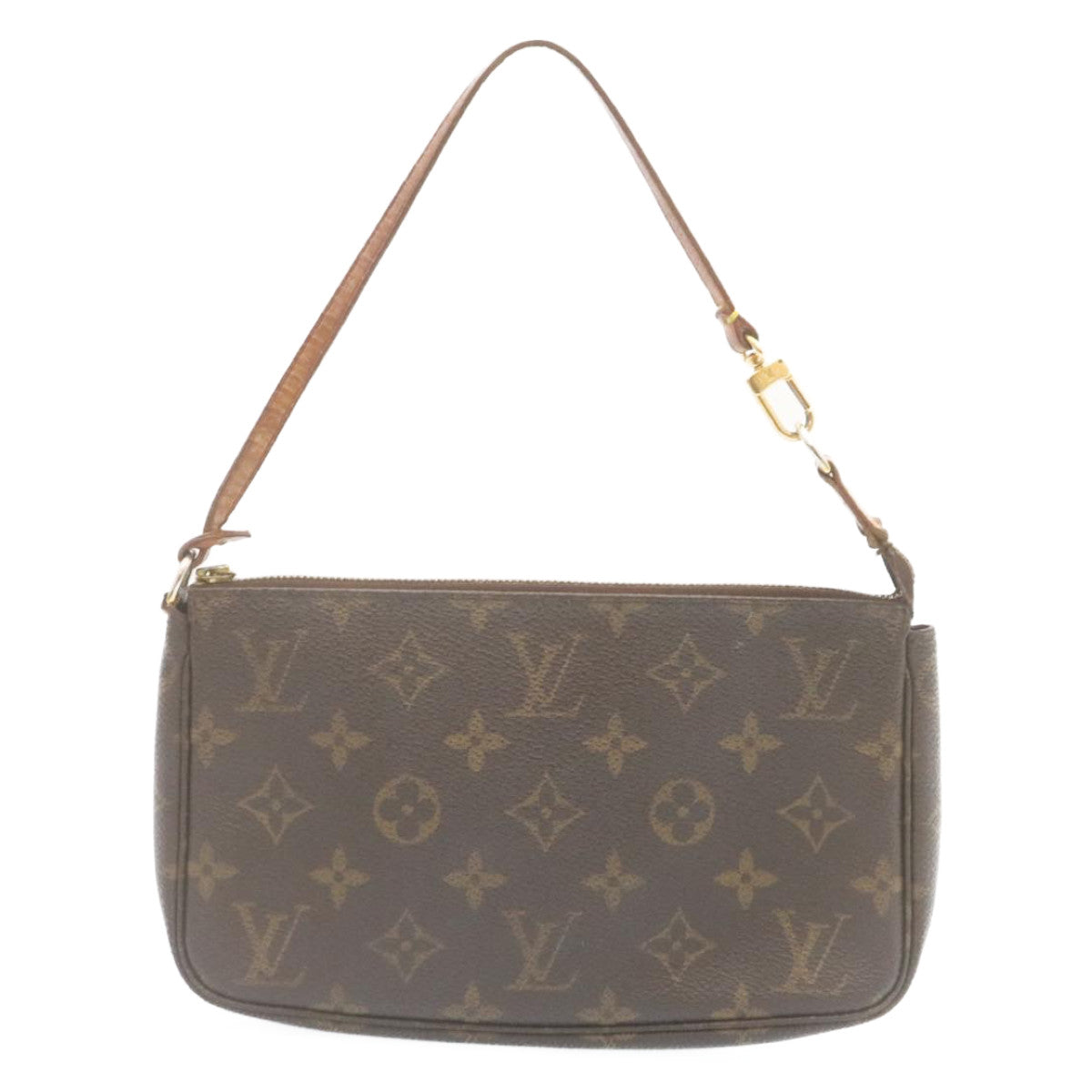 LOUIS VUITTON Monogram Pochette Accessoires Pouch M51980 LV Auth 29017