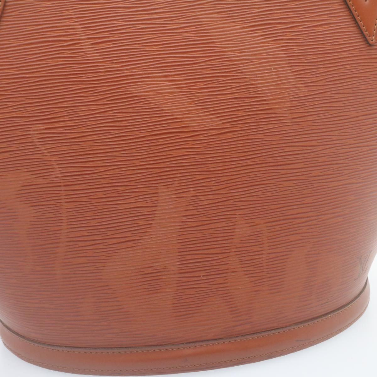 LOUIS VUITTON Epi Saint Jacques Shopping Shoulder Bag Brown M52273 Auth 29116