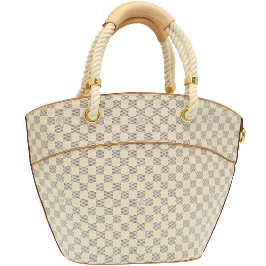 LOUIS VUITTON Damier Azur Pumplon PM Tote Bag N48057 LV Auth 29173A