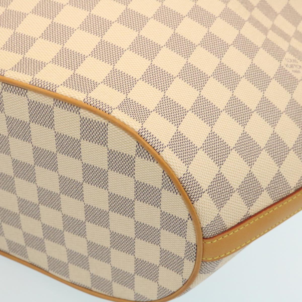 LOUIS VUITTON Damier Azur Pumplon PM Tote Bag N48057 LV Auth 29173A