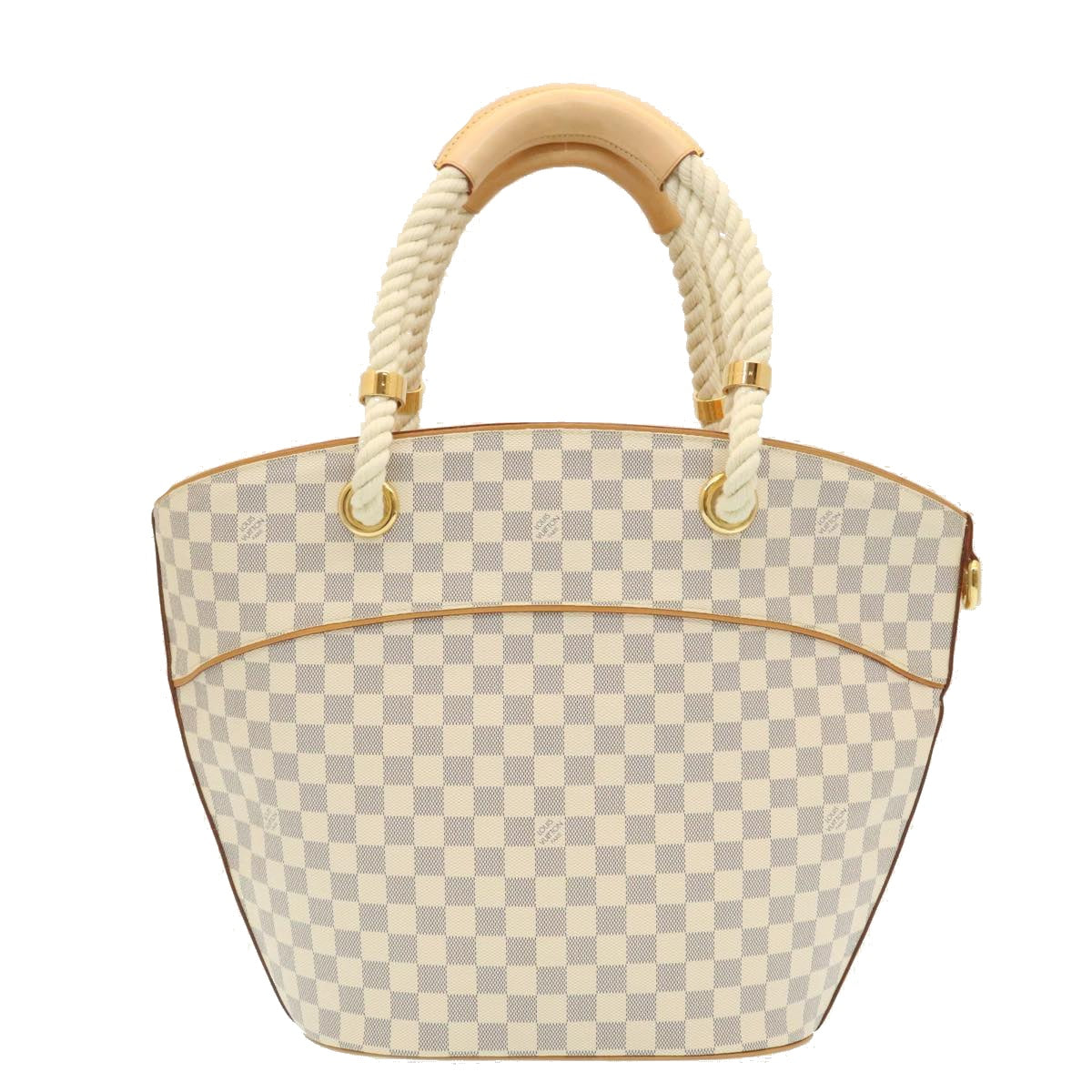 LOUIS VUITTON Damier Azur Pumplon PM Tote Bag N48057 LV Auth 29173A