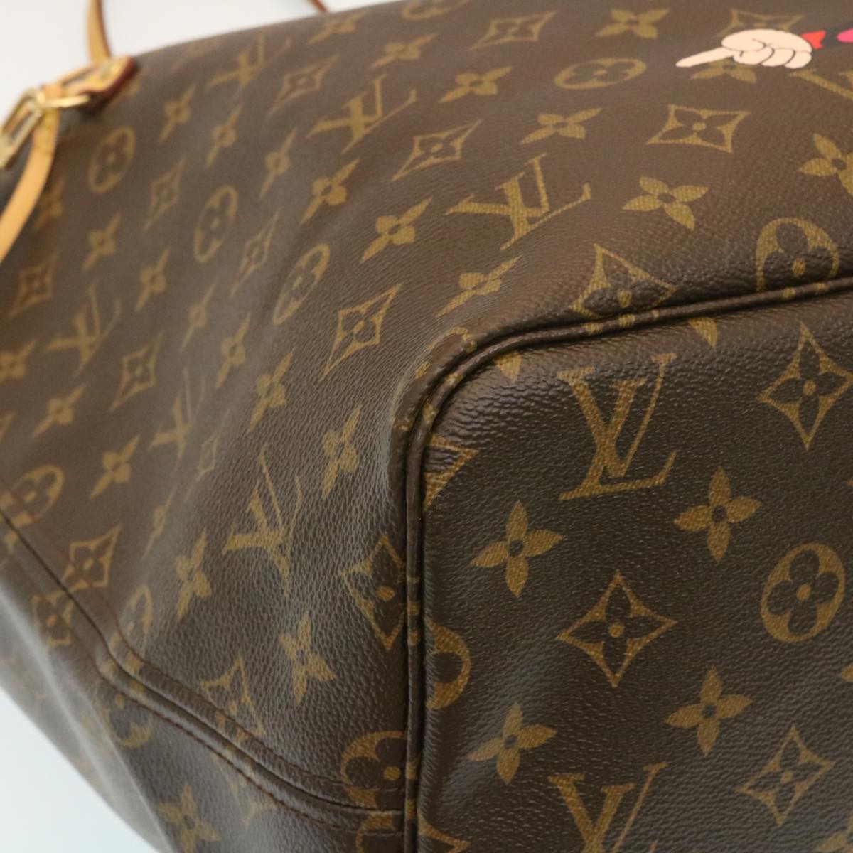 LOUIS VUITTON Monogram Neverfull GM Tote Bag Takashi Murakami M95560 Auth 29177A