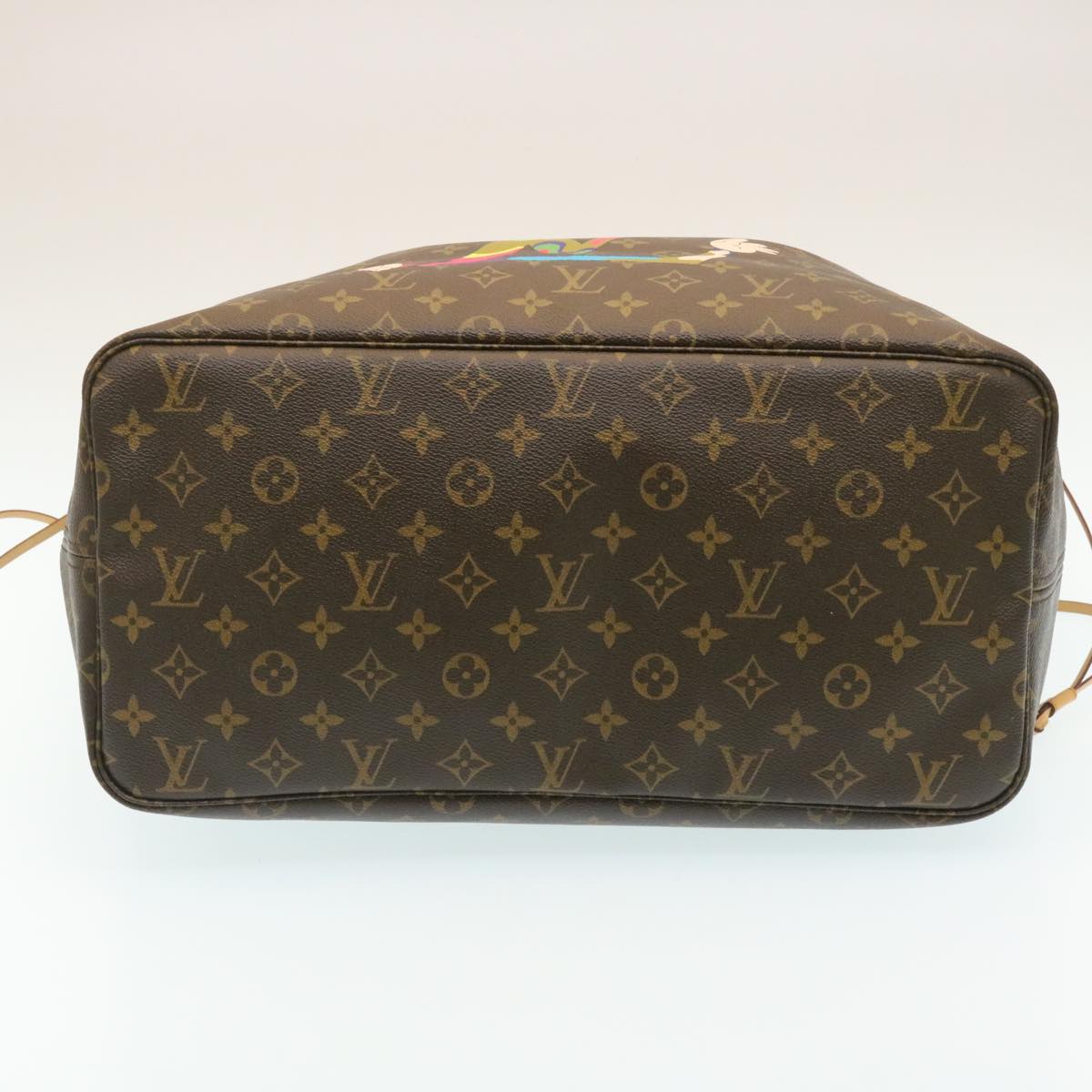 LOUIS VUITTON Monogram Neverfull GM Tote Bag Takashi Murakami M95560 Auth 29177A