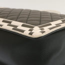 CHANEL Matelasse Boy Chanel Chain Shoulder Bag Lamb Skin Black CC Auth 29190A-16