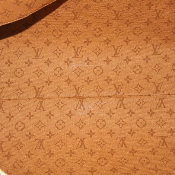 LOUIS VUITTON LV Crafty Keepall Bandouliere 45 Boston Caramel M45473 Auth 29194A