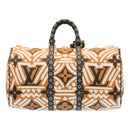 LOUIS VUITTON LV Crafty Keepall Bandouliere 45 Boston Caramel M45473 Auth 29194A-2
