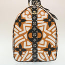 LOUIS VUITTON LV Crafty Keepall Bandouliere 45 Boston Caramel M45473 Auth 29194A-4