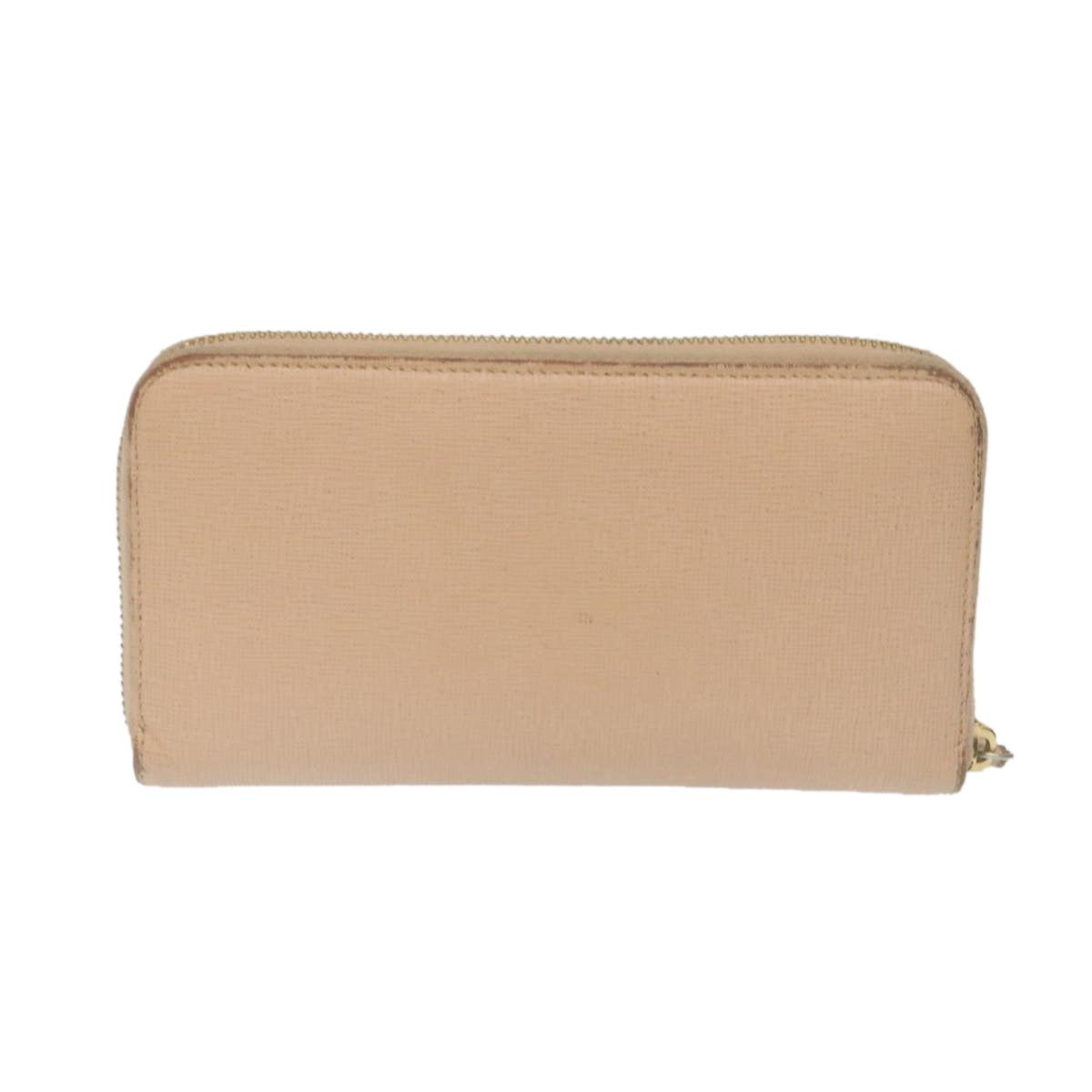 FENDI Long Wallet Leather Pink Auth 29198 - 0