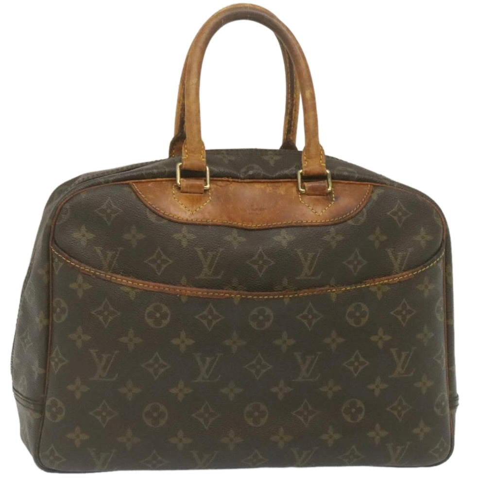 LOUIS VUITTON Monogram Deauville Hand Bag M47270 LV Auth 29206