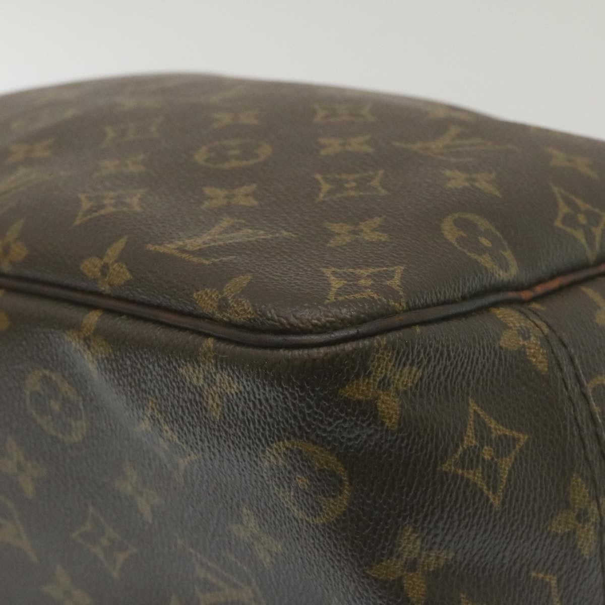 LOUIS VUITTON Monogram Deauville Hand Bag M47270 LV Auth 29206