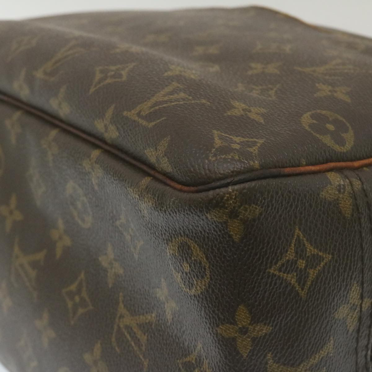 LOUIS VUITTON Monogram Deauville Hand Bag M47270 LV Auth 29206