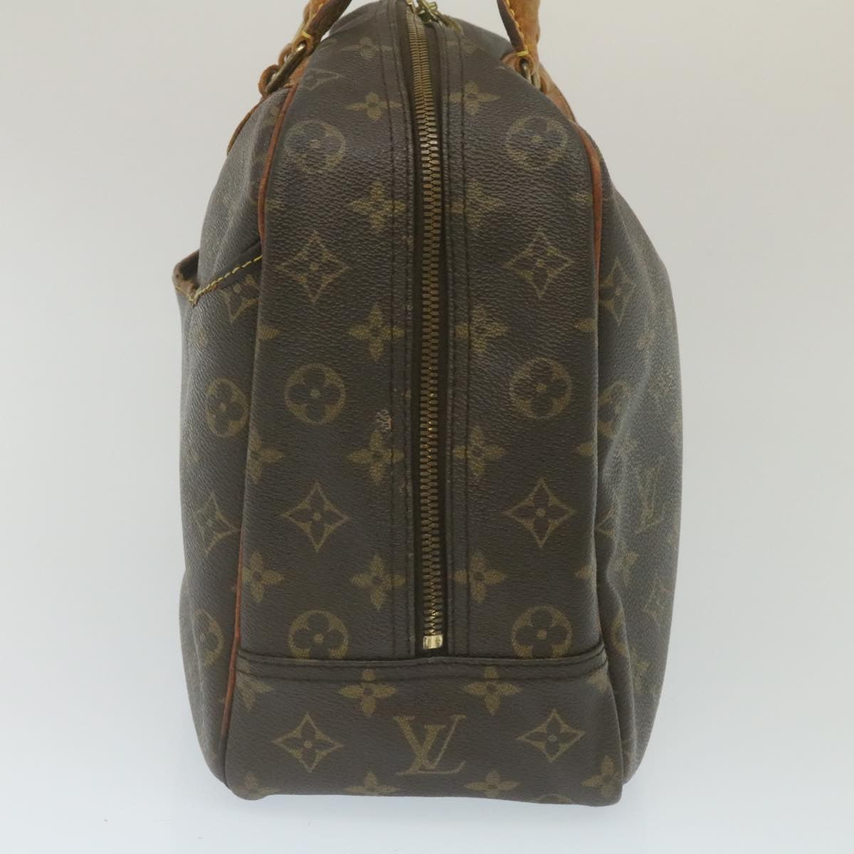 LOUIS VUITTON Monogram Deauville Hand Bag M47270 LV Auth 29206