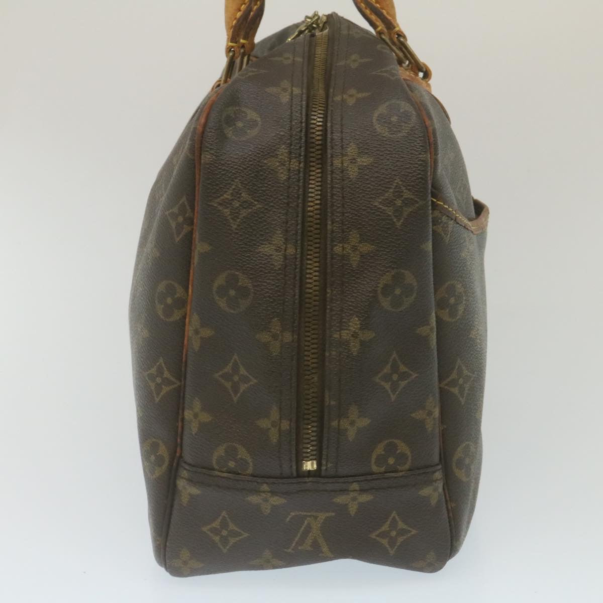 LOUIS VUITTON Monogram Deauville Hand Bag M47270 LV Auth 29206