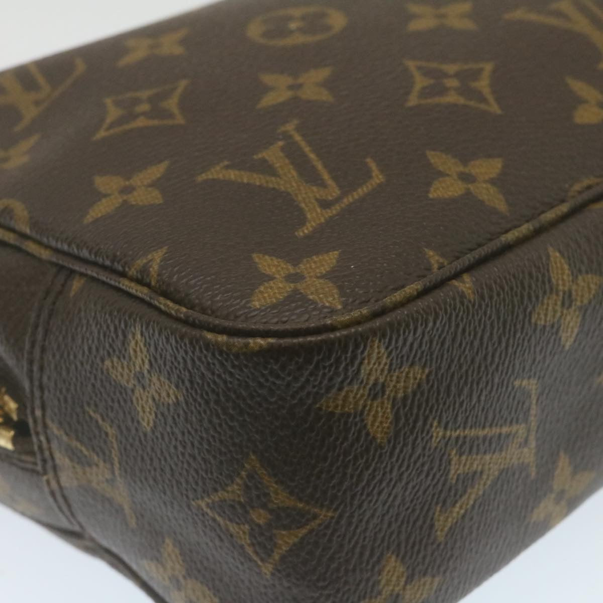 LOUIS VUITTON Monogram Trousse Toilette 23 Clutch Bag M47524 LV Auth 29213