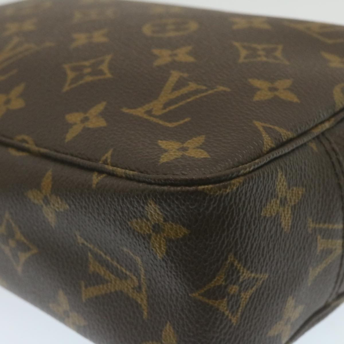 LOUIS VUITTON Monogram Trousse Toilette 23 Clutch Bag M47524 LV Auth 29213