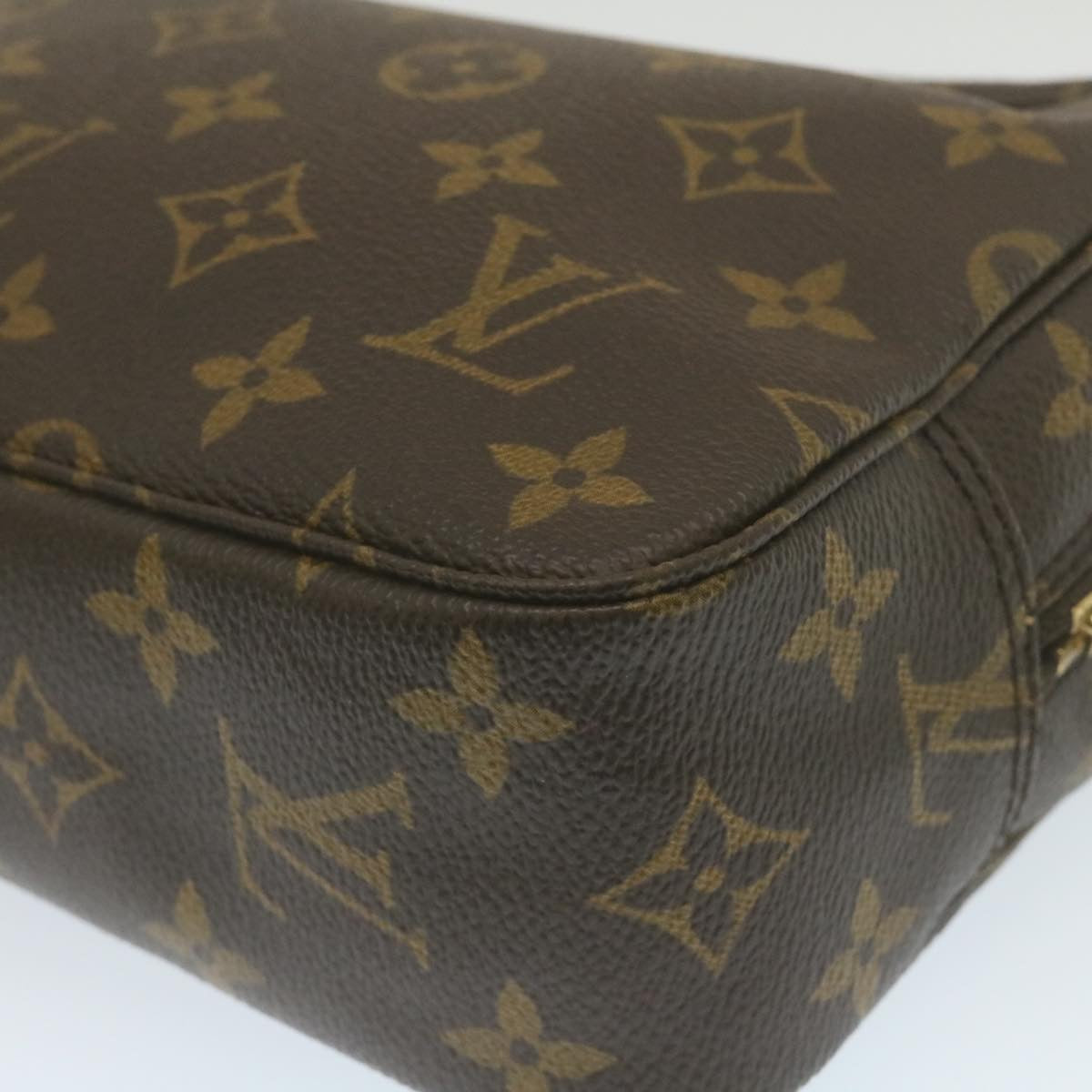 LOUIS VUITTON Monogram Trousse Toilette 23 Clutch Bag M47524 LV Auth 29213