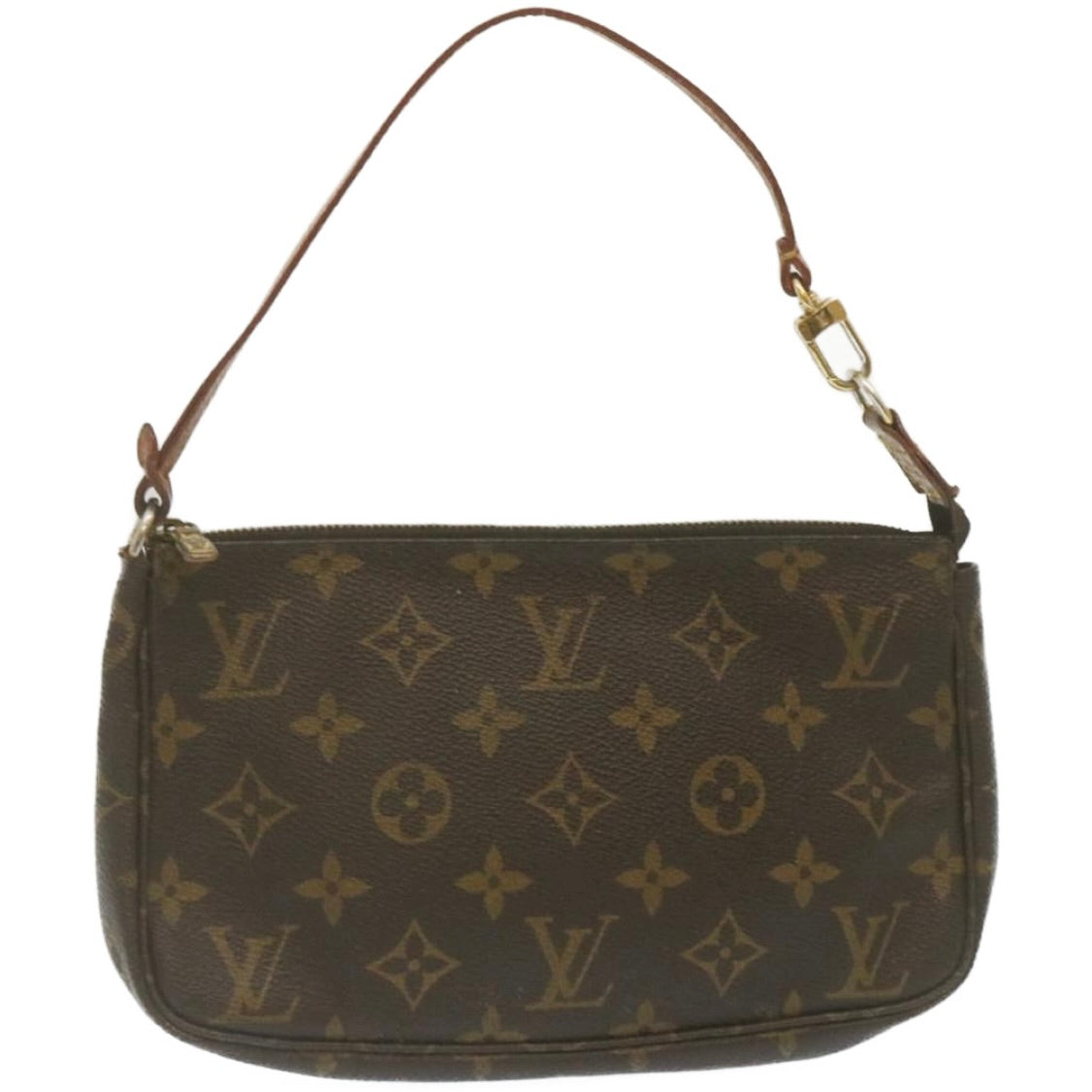 LOUIS VUITTON Monogram Pochette Accessoires Pouch M51980 LV Auth 29271