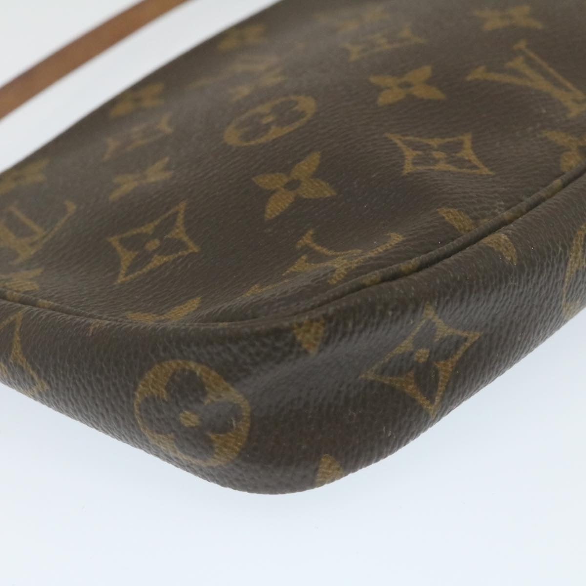 LOUIS VUITTON Monogram Pochette Accessoires Pouch M51980 LV Auth 29271