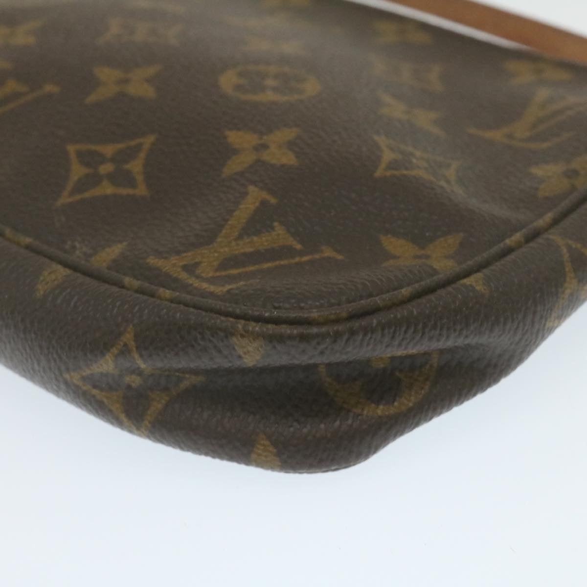 LOUIS VUITTON Monogram Pochette Accessoires Pouch M51980 LV Auth 29271