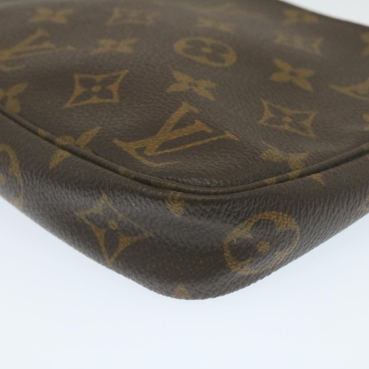 LOUIS VUITTON Monogram Pochette Accessoires Pouch M51980 LV Auth 29271