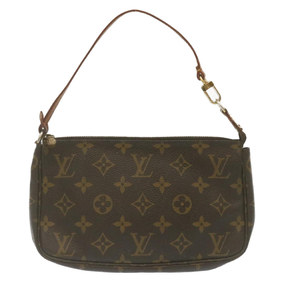 LOUIS VUITTON Monogram Pochette Accessoires Pouch M51980 LV Auth 29271