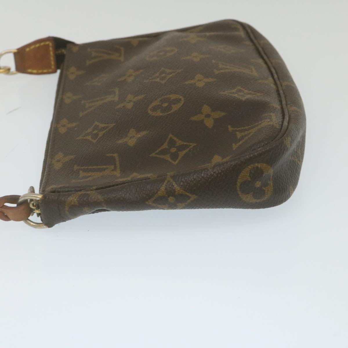 LOUIS VUITTON Monogram Pochette Accessoires Pouch M51980 LV Auth 29271