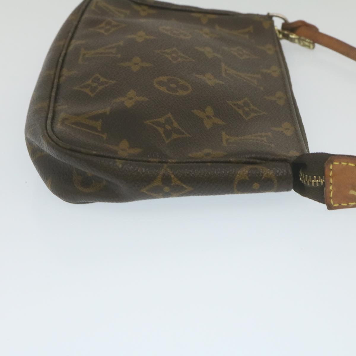 LOUIS VUITTON Monogram Pochette Accessoires Pouch M51980 LV Auth 29271