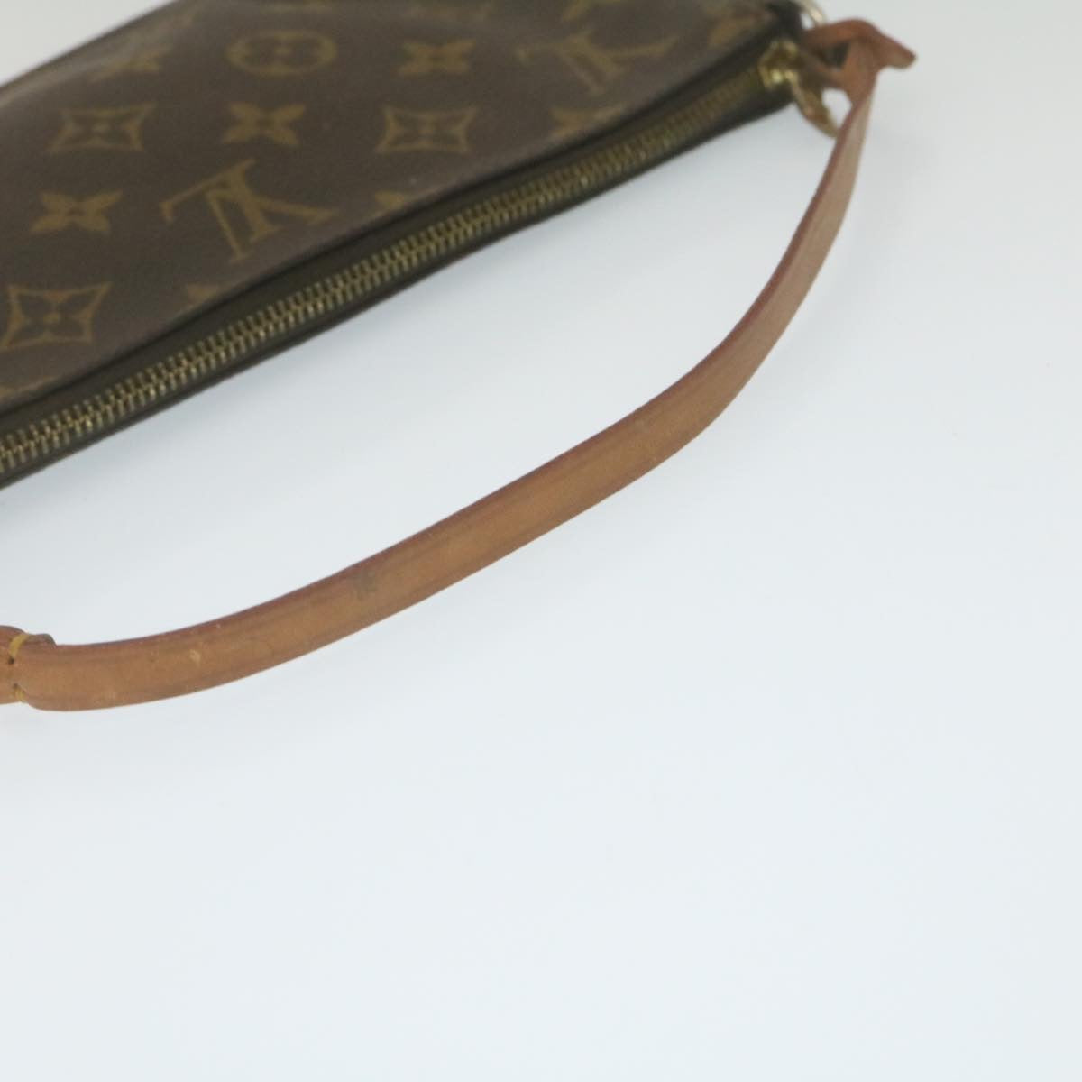 LOUIS VUITTON Monogram Pochette Accessoires Pouch M51980 LV Auth 29271