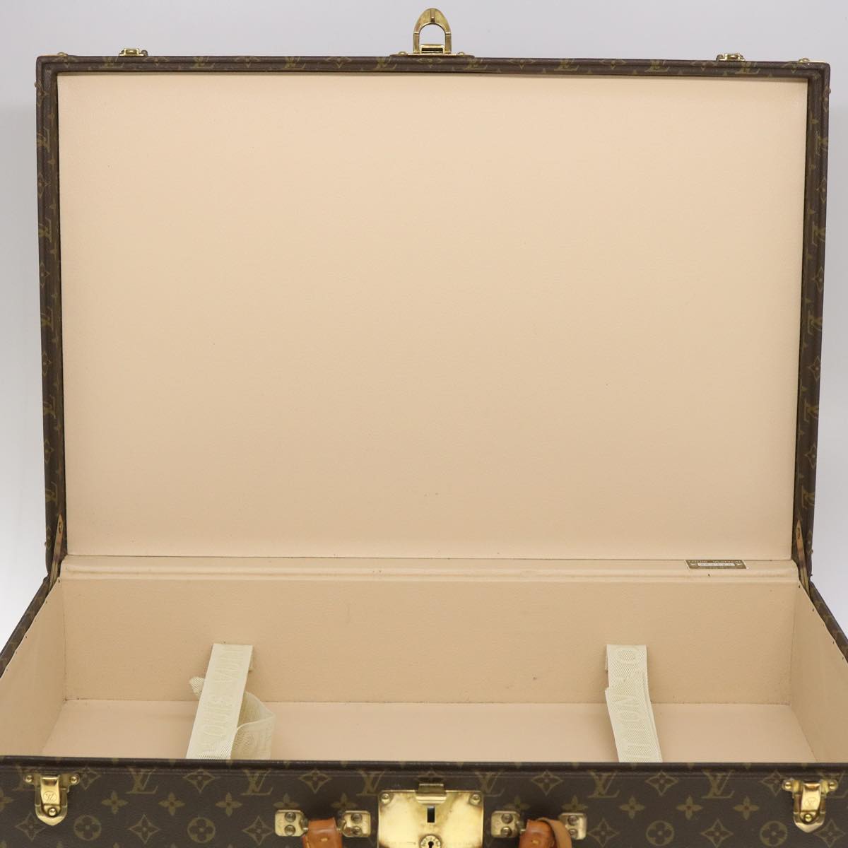 LOUIS VUITTON Monogram Bisten 70 Trunk Vintage M21324 LV Auth 29278A