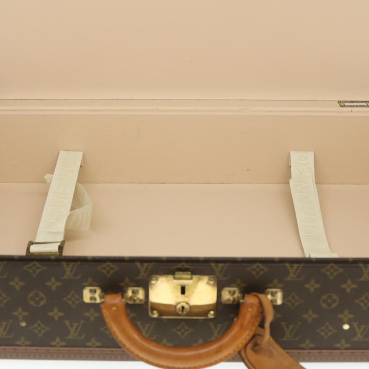 LOUIS VUITTON Monogram Bisten 70 Trunk Vintage M21324 LV Auth 29278A