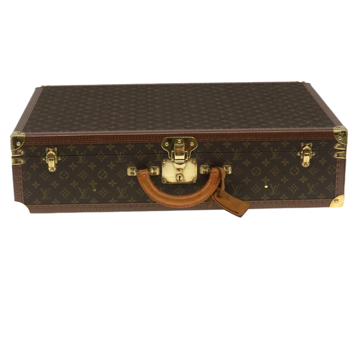 LOUIS VUITTON Monogram Bisten 70 Trunk Vintage M21324 LV Auth 29278A