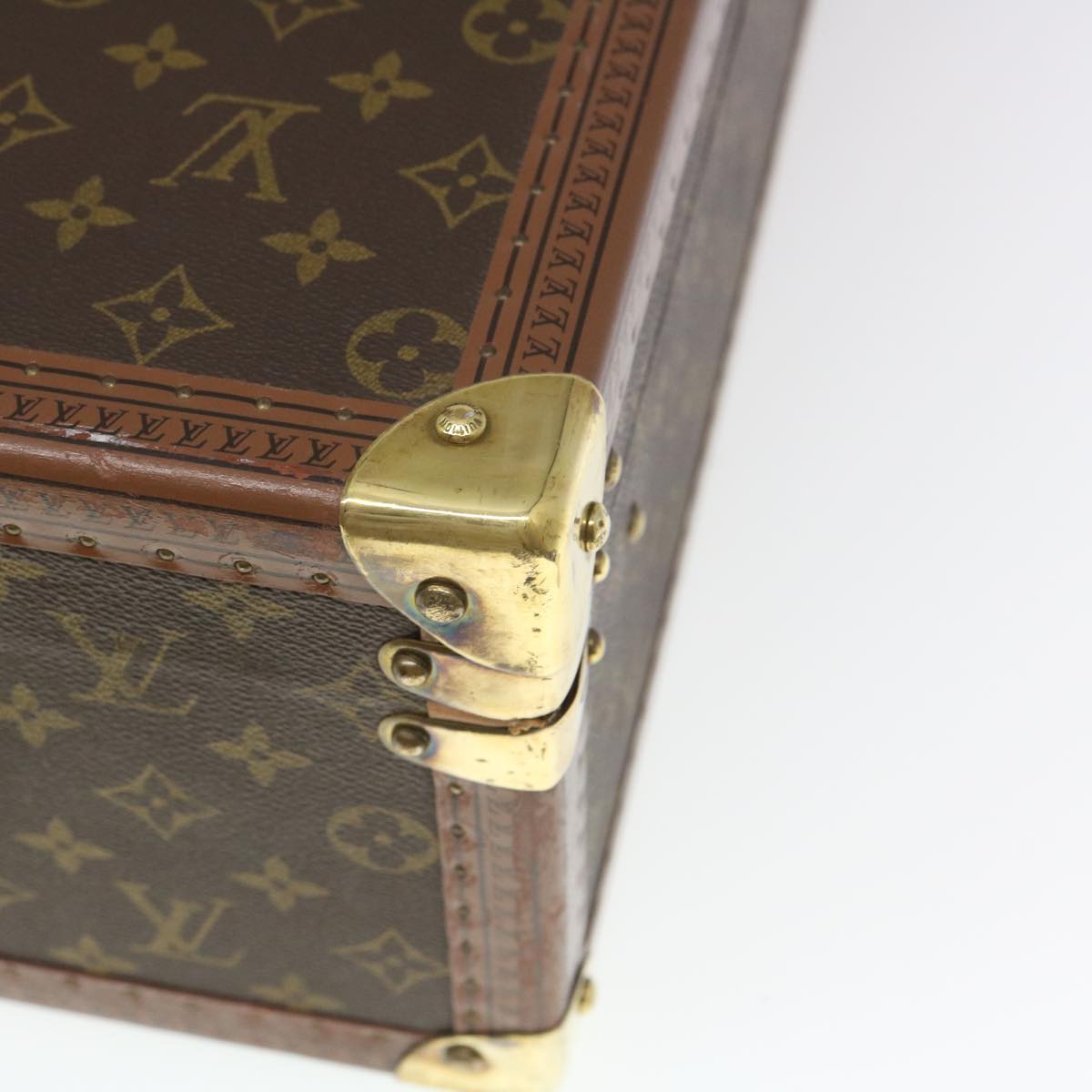 LOUIS VUITTON Monogram Bisten 70 Trunk Vintage M21324 LV Auth 29278A