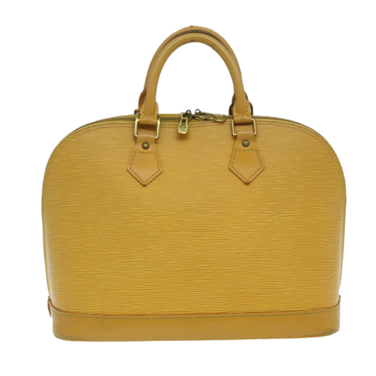 LOUIS VUITTON Epi Alma Hand Bag Yellow M52149 LV Auth 29295 - 0