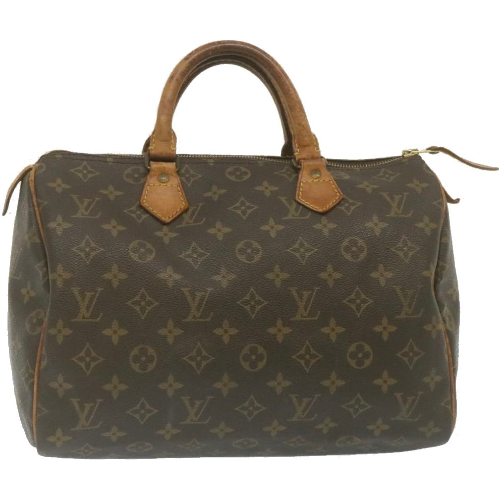 LOUIS VUITTON Monogram Speedy 30 Hand Bag M41526 LV Auth 29296