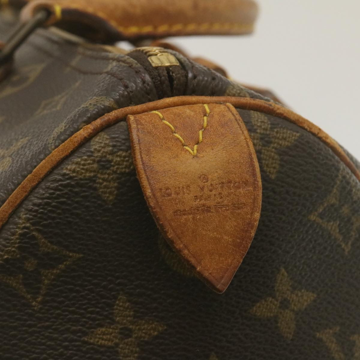 LOUIS VUITTON Monogram Speedy 30 Hand Bag M41526 LV Auth 29296