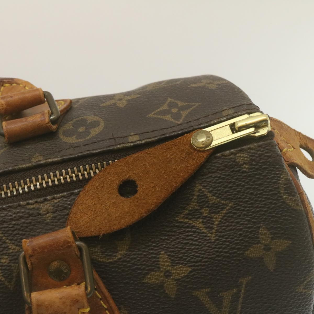 LOUIS VUITTON Monogram Speedy 30 Hand Bag M41526 LV Auth 29296