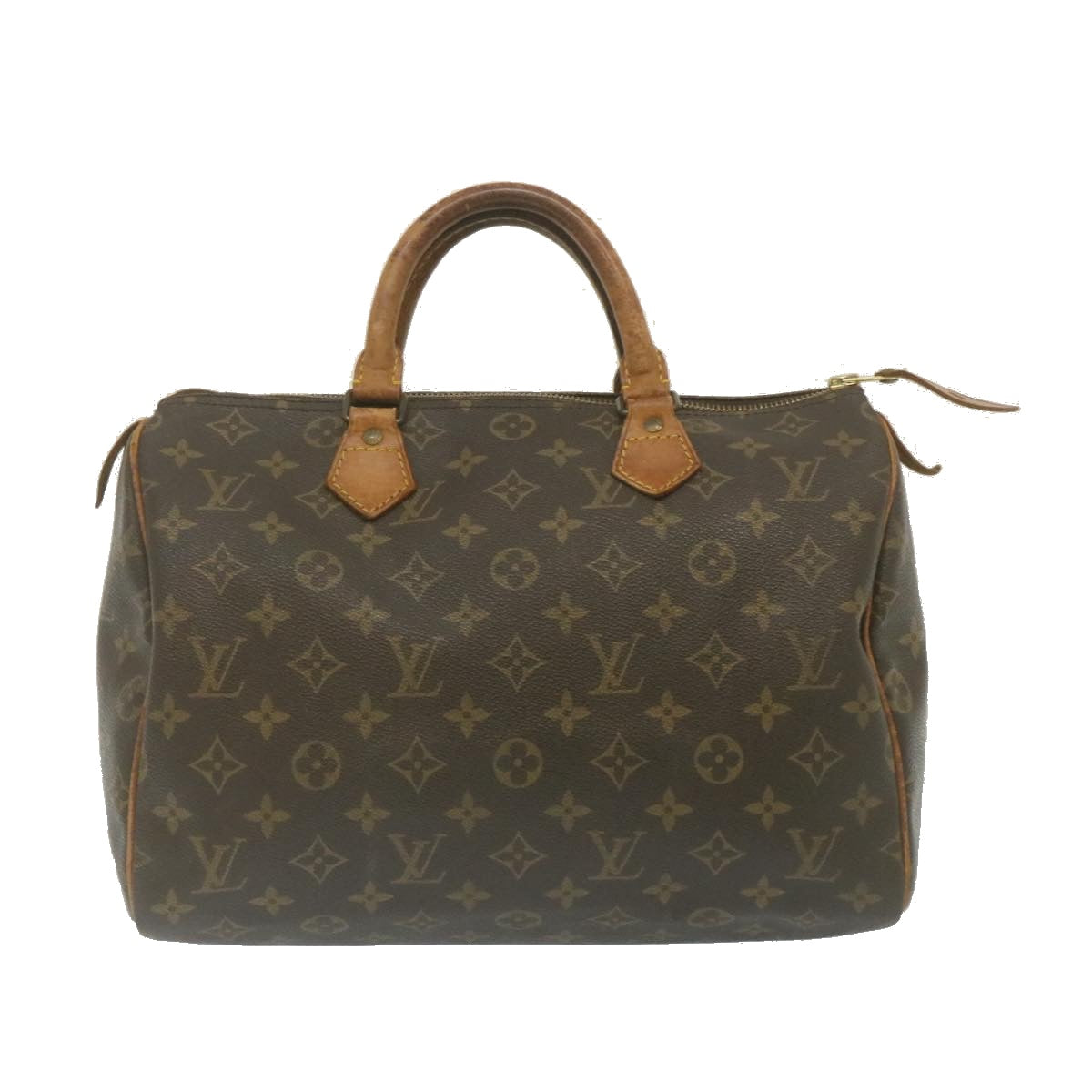 LOUIS VUITTON Monogram Speedy 30 Hand Bag M41526 LV Auth 29296