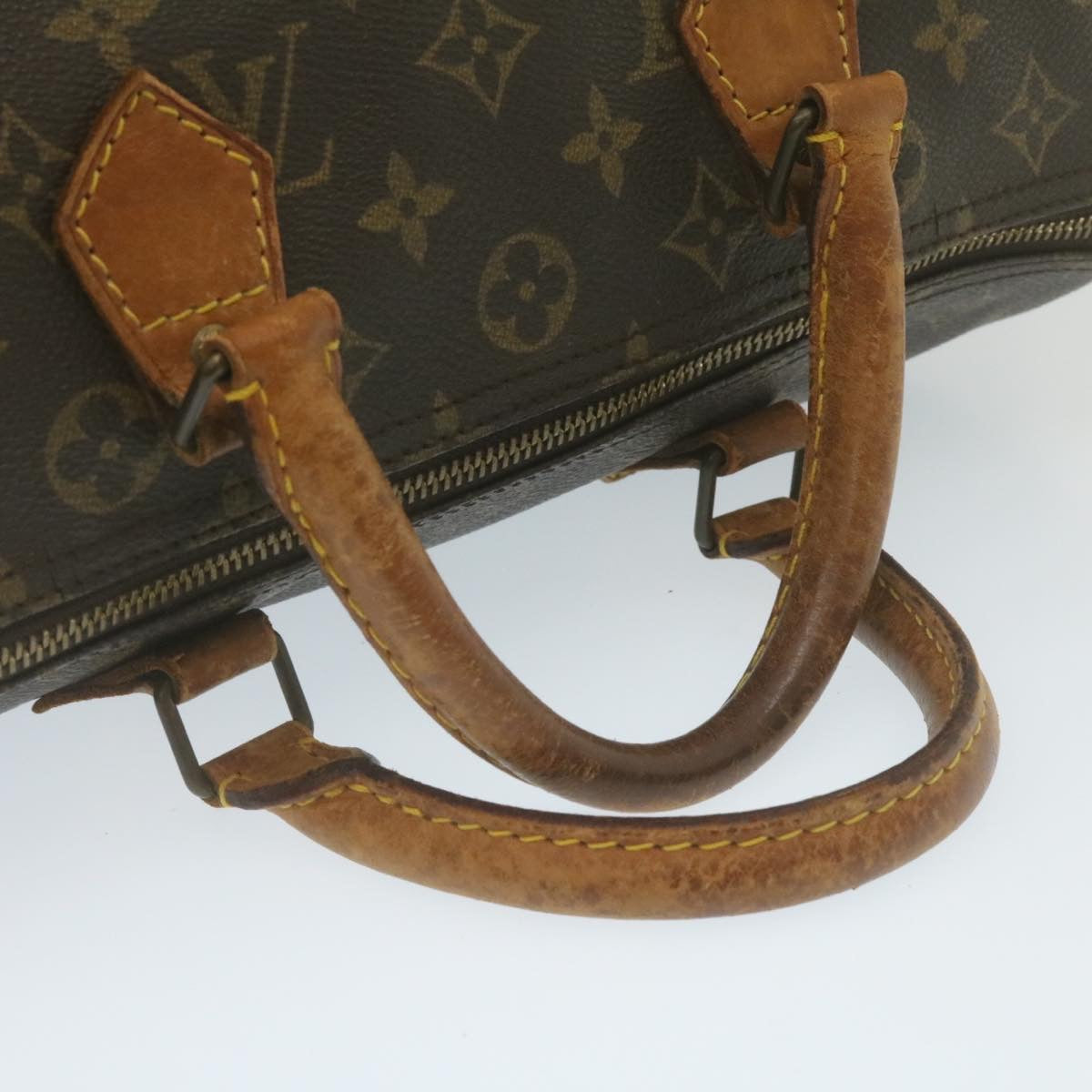 LOUIS VUITTON Monogram Speedy 30 Hand Bag M41526 LV Auth 29296