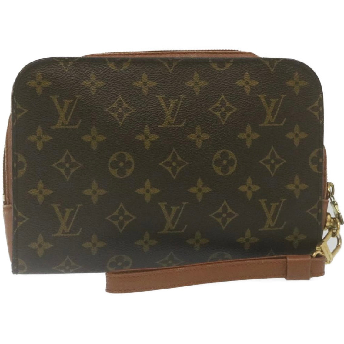 LOUIS VUITTON Monogram Orsay Clutch Bag M51790 LV Auth 29314