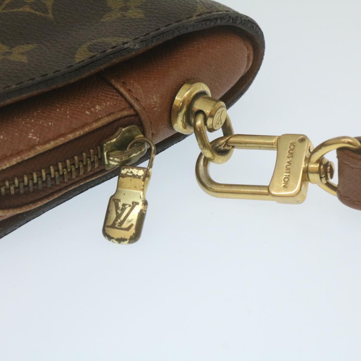 LOUIS VUITTON Monogram Orsay Clutch Bag M51790 LV Auth 29314