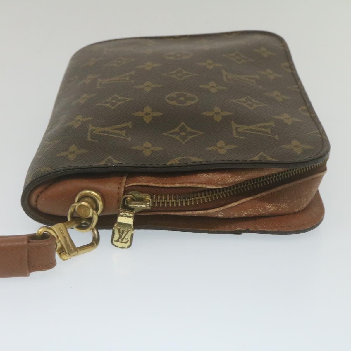 LOUIS VUITTON Monogram Orsay Clutch Bag M51790 LV Auth 29314