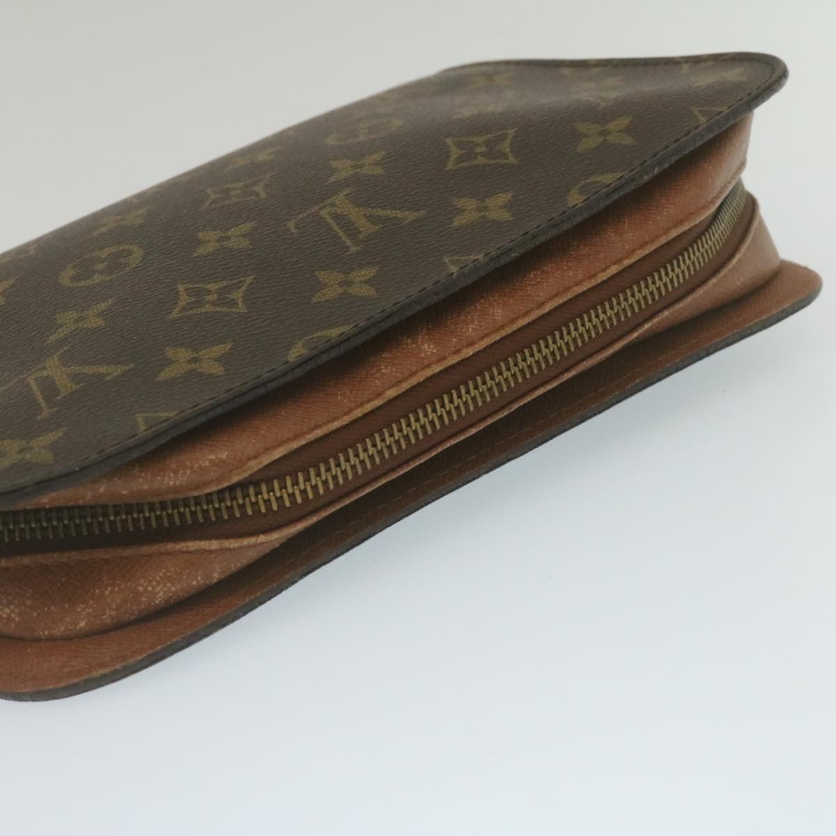 LOUIS VUITTON Monogram Orsay Clutch Bag M51790 LV Auth 29314