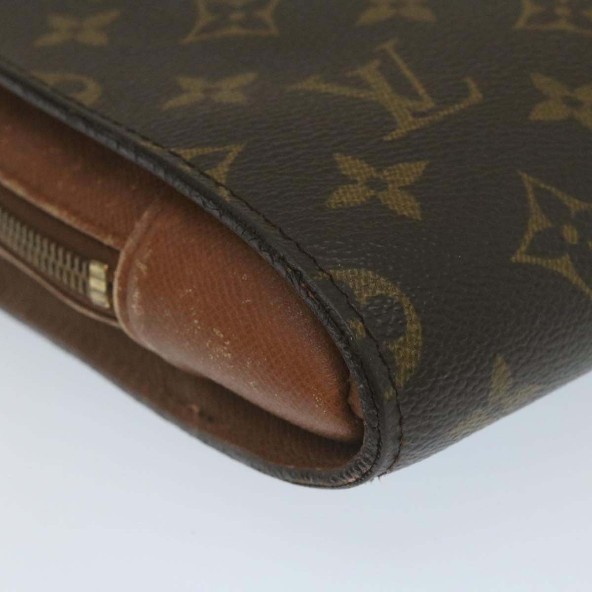 LOUIS VUITTON Monogram Orsay Clutch Bag M51790 LV Auth 29314