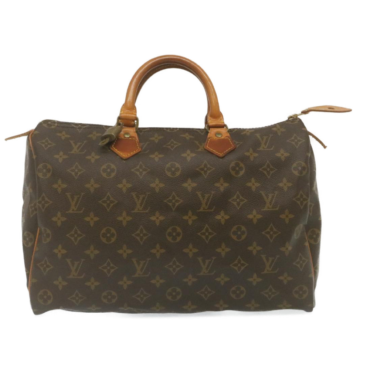 LOUIS VUITTON Monogram Speedy 35 Hand Bag M41524 LV Auth 29316