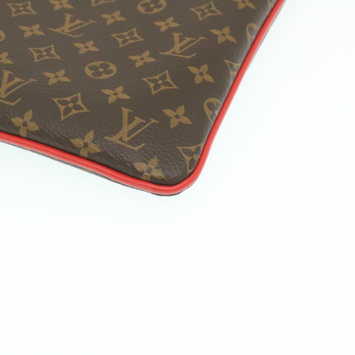 LOUIS VUITTON Monogram Pochette A4 Clutch Bag Virgil Abloh M69690 LV Auth 29439A