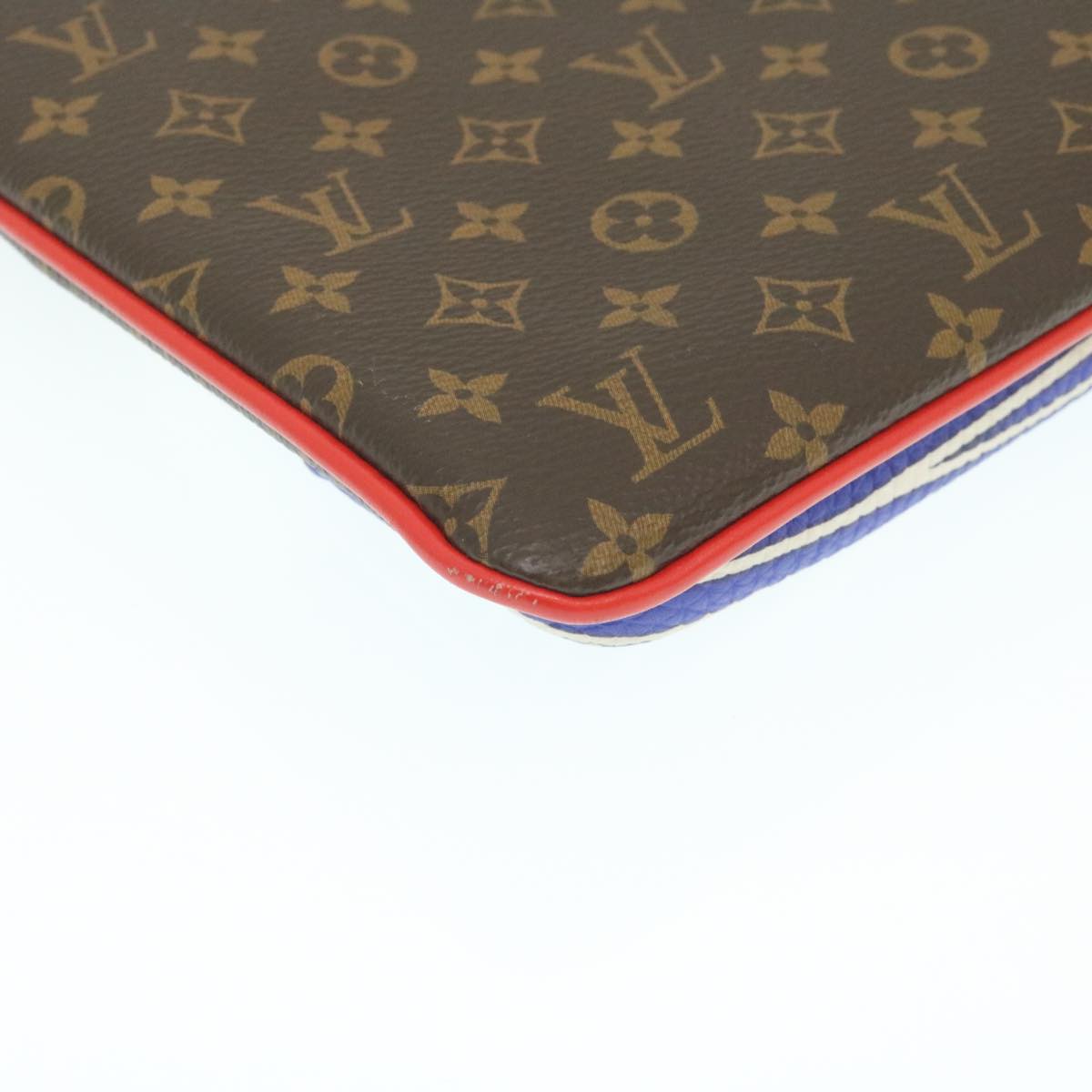 LOUIS VUITTON Monogram Pochette A4 Clutch Bag Virgil Abloh M69690 LV Auth 29439A