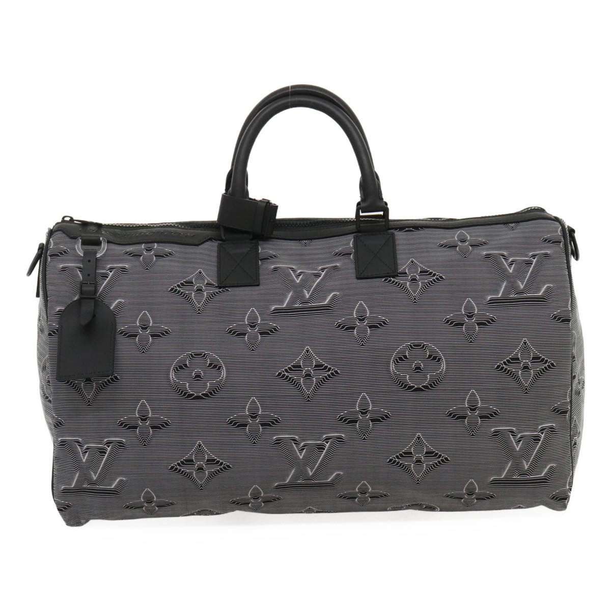 LOUIS VUITTON KeepallBandouliere 50 BostonBag Reversible 2054 M44939 Auth 29550A